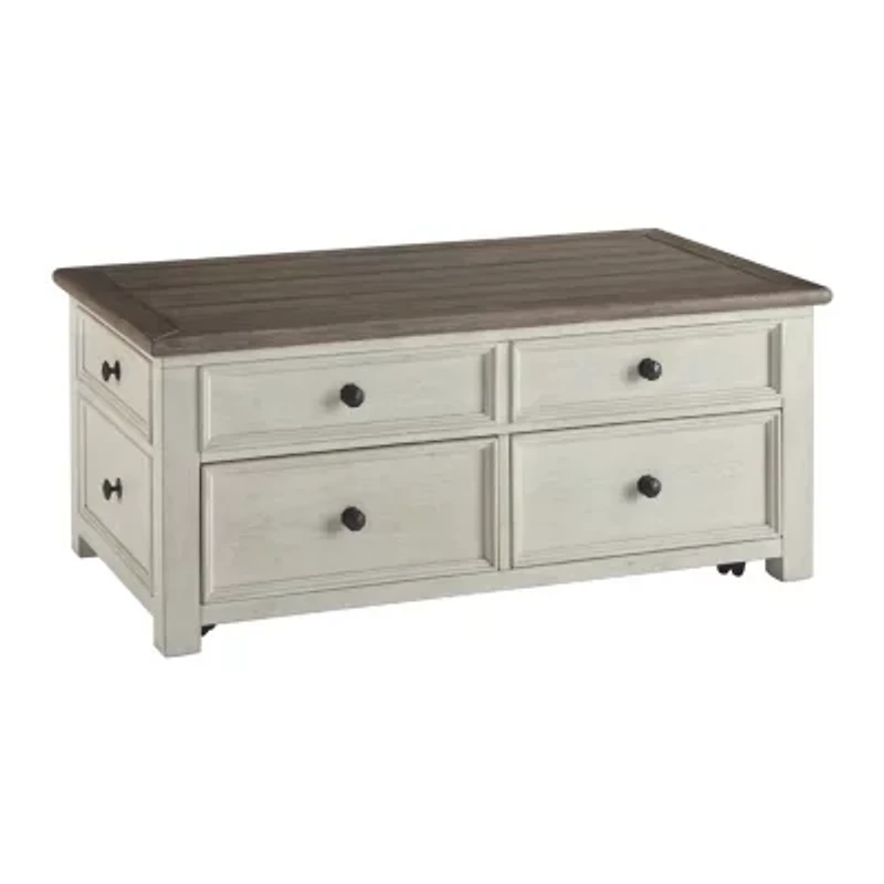 Signature Design by Ashley® Roanoke 4-Drawer Lift-Top Coffee Table