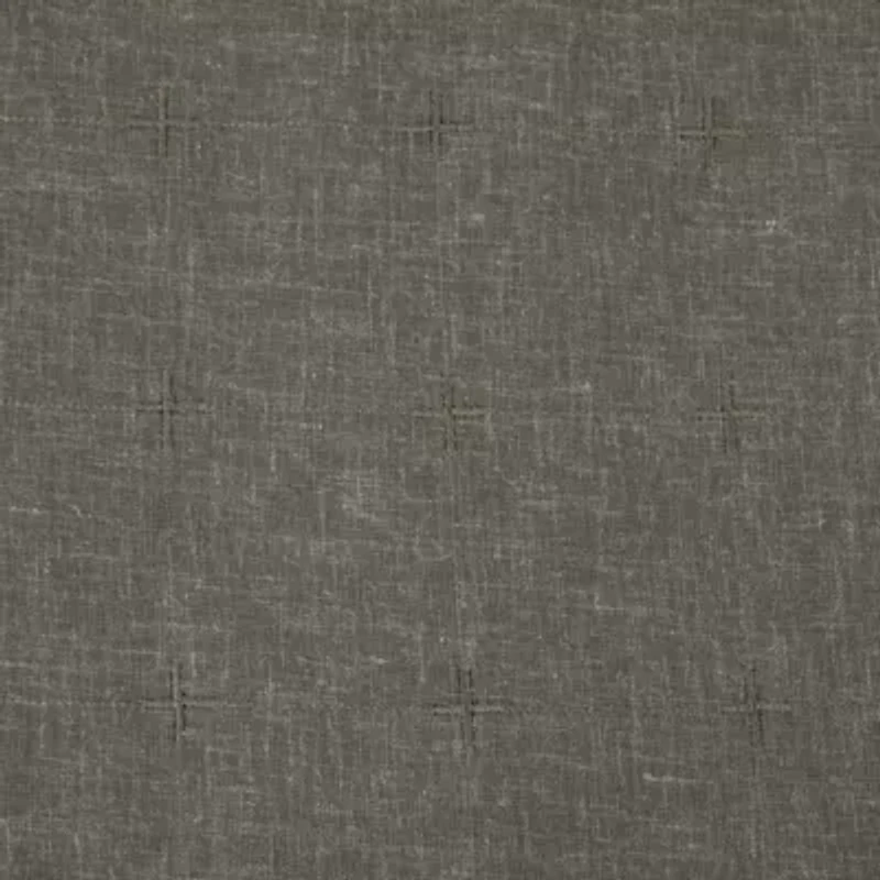 Linden Street Sycamore Rod Pocket Embroidered Sheer Single Curtain Panel