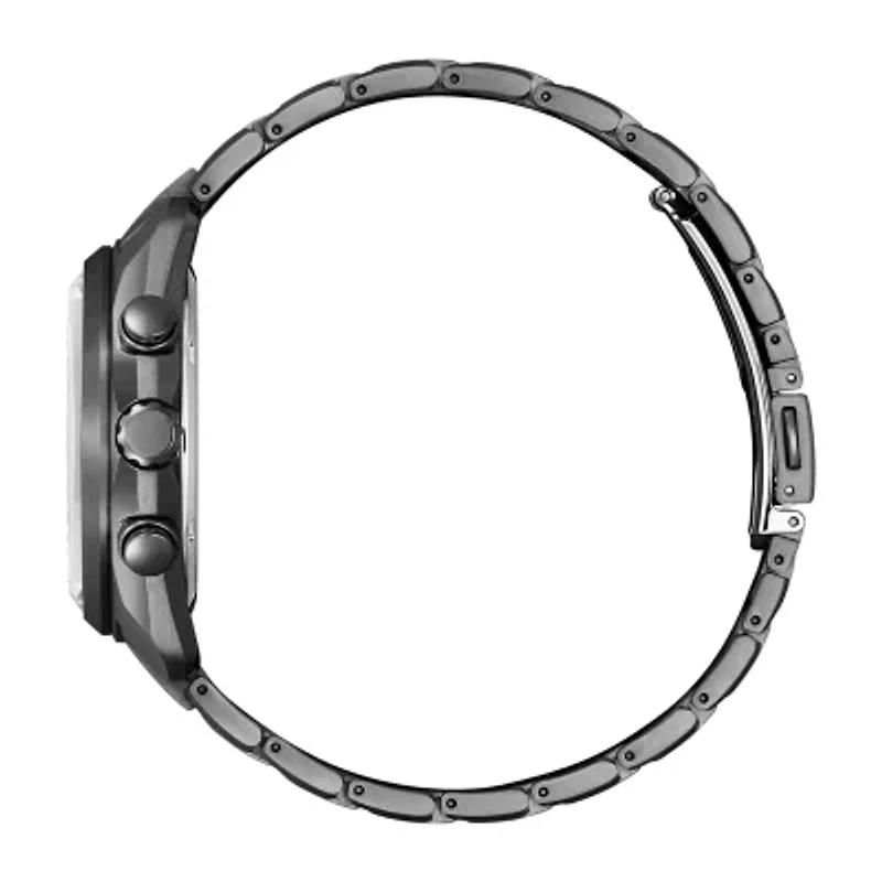 Citizen Sport Luxury Mens Gray Stainless Steel Bracelet Watch Bl5607-54l