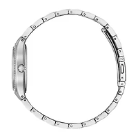 Citizen Silhouette Womens Crystal Accent Silver Tone Stainless Steel Bracelet Watch Fe1230-51x