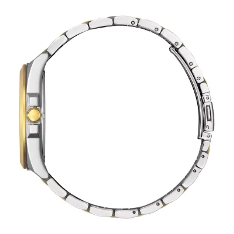 Citizen Peyten Mens Two Tone Stainless Steel Bracelet Watch Bm7534-59a