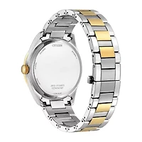 Citizen Arezzo Mens Two Tone Stainless Steel Bracelet Watch Aw1694-50a