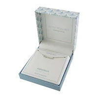 Silver Treasures Zodiac Womens Sterling 16 Inch Pendant Necklace
