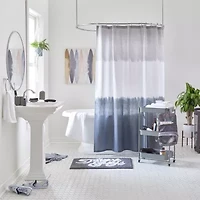 Home Expressions Dip Dye Shower Curtain