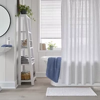 Linden Street Ticking Stripe Shower Curtain