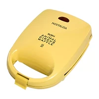 Nostalgia MyMini Animal Circus Waffle Maker