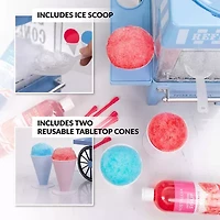 Nostalgia Snow Cone Maker Blue