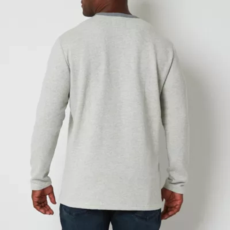 St. John's Bay Mens Crew Neck Long Sleeve Big and Tall Sweatshirt