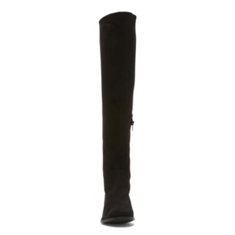 Worthington Womens Philomena Stacked Heel Over the Knee Boots