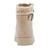 St. John's Bay Womens Frampton Flat Heel Booties