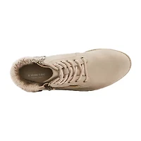St. John's Bay Womens Frampton Flat Heel Booties
