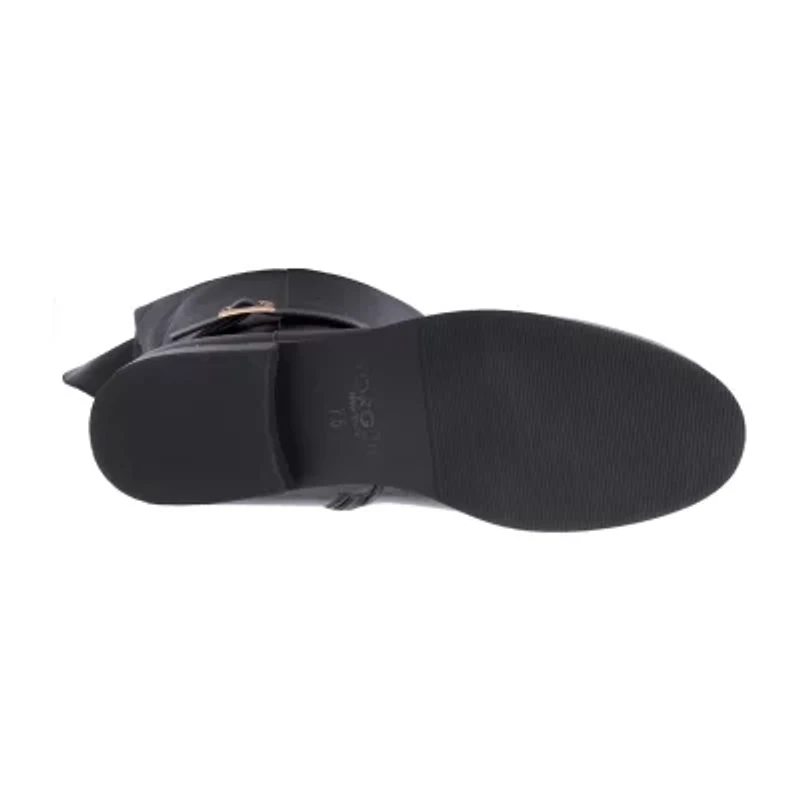 Torgeis Womens Coral Tall Block Heel Over the Knee Boots