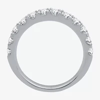 (H-I / I1) Womens 1 CT. T.W. Lab Grown White Diamond 10K Gold Wedding Band