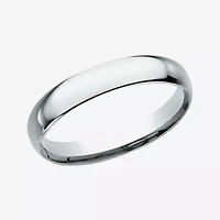 Womens 10K Yellow Gold 3MM Comfort-Fit Wedding Band