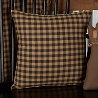 VHC Brands Country Check Square Throw Pillow