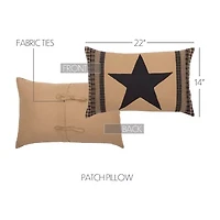 VHC Brands Country Check Rectangular Throw Pillow
