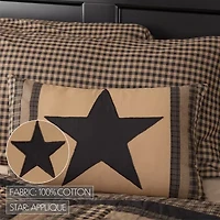 VHC Brands Country Check Rectangular Throw Pillow
