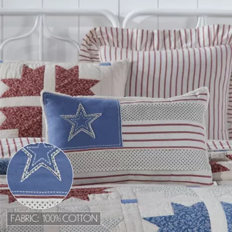 VHC Brands Celebration Rectangular Throw Pillow