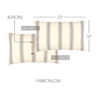 VHC Brands Grace Rectangular Throw Pillow