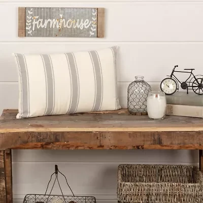 VHC Brands Grace Rectangular Throw Pillow