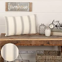 VHC Brands Grace Rectangular Throw Pillow