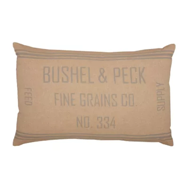 VHC Brands Grace Rectangular Throw Pillow