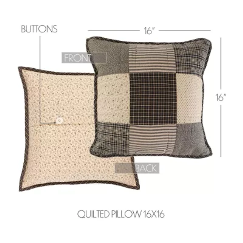 VHC Brands Kettle Grove Square Throw Pillow