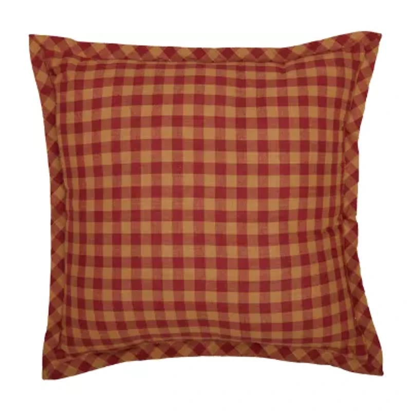 VHC Brands Ninepatch Star Square Throw Pillow