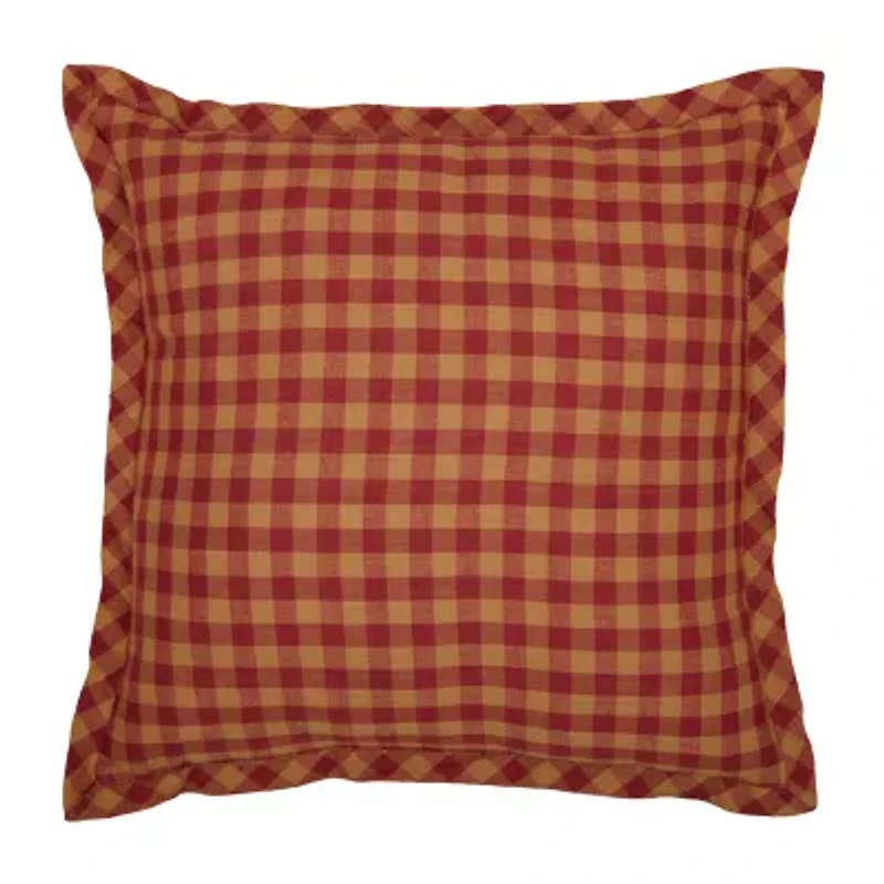 VHC Brands Ninepatch Star Square Throw Pillow