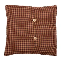 VHC Brands Patriotic Patch Square Throw Pillow