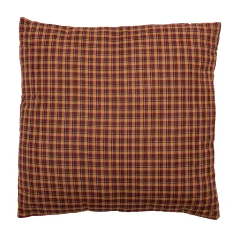 VHC Brands Patriotic Patch Square Throw Pillow