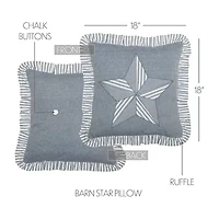 VHC Brands Sawyer Mill Square Throw Pillow