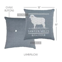 VHC Brands Sawyer Mill Square Throw Pillow