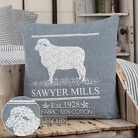 VHC Brands Sawyer Mill Square Throw Pillow
