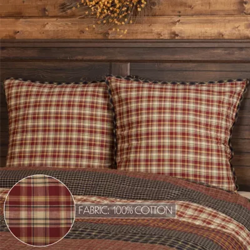 VHC Brands Bannack Reversible Euro Sham