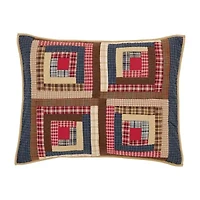 VHC Brands Harvey Cabin Reversible Pillow Sham