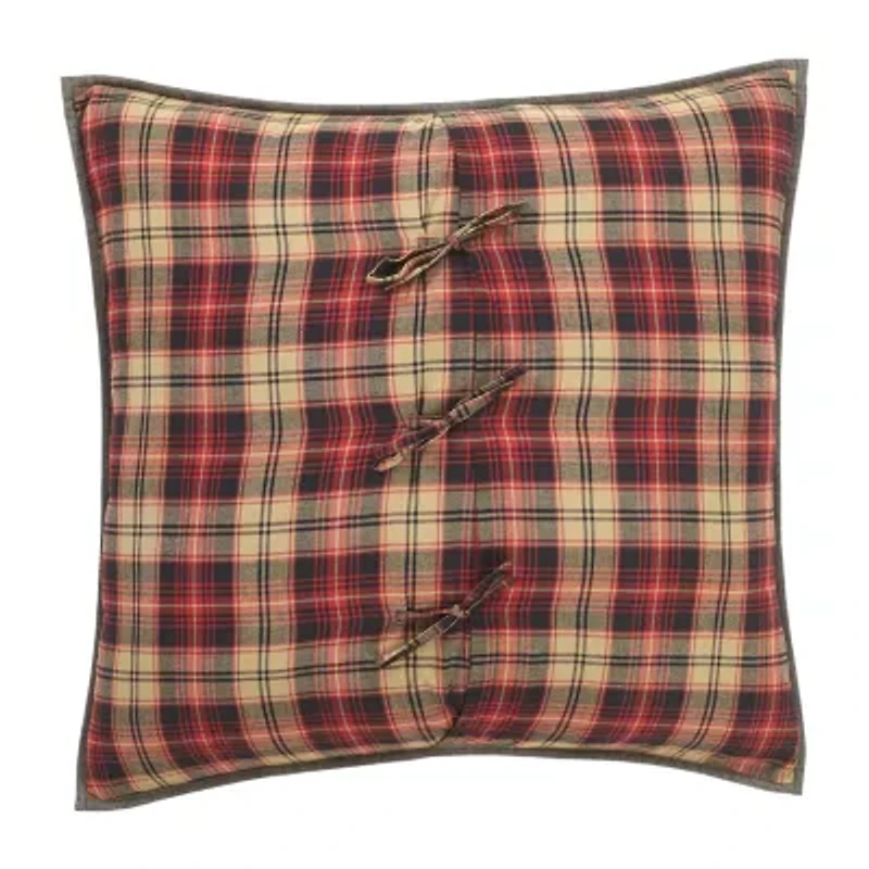 VHC Brands Shasta Cabin Reversible Euro Sham