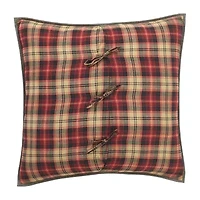 VHC Brands Shasta Cabin Reversible Euro Sham