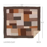 VHC Brands Sheridan Rustic Brown Quilt