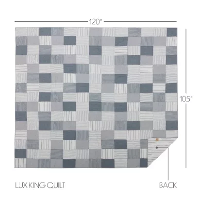 VHC Brands Miller Farm Reversible Quilt