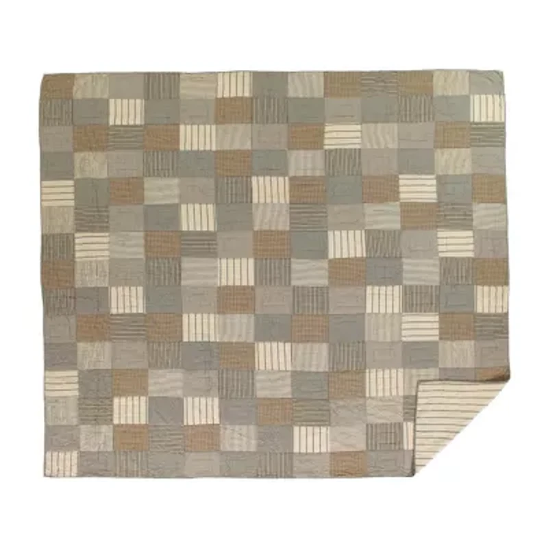VHC Brands Miller Farm Reversible Quilt