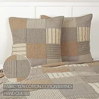 VHC Brands Miller Farm Reversible Euro Sham