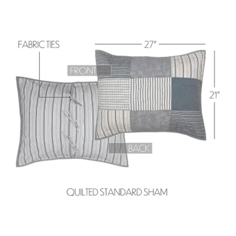 VHC Brands Miller Farm Reversible Pillow Sham