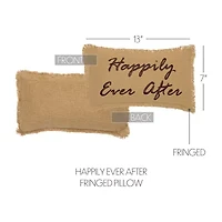 VHC Brands Happily Ever After 7x13 Lumbar Pillow