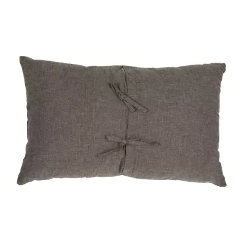 VHC Brands Shasta Cabin 14x22 Lumbar Pillow
