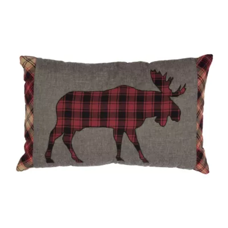 VHC Brands Shasta Cabin 14x22 Lumbar Pillow