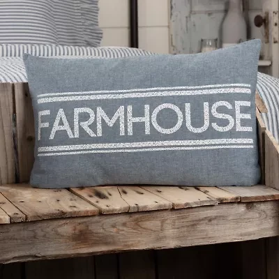 VHC Brands Miller Farm 14x22 Lumbar Pillow