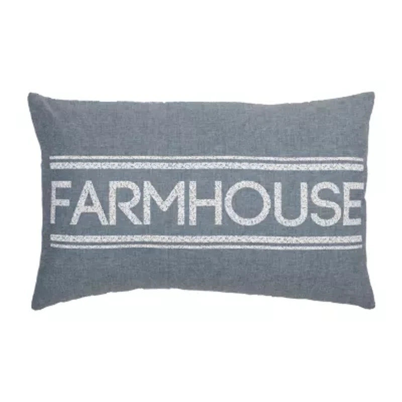 VHC Brands Miller Farm 14x22 Lumbar Pillow