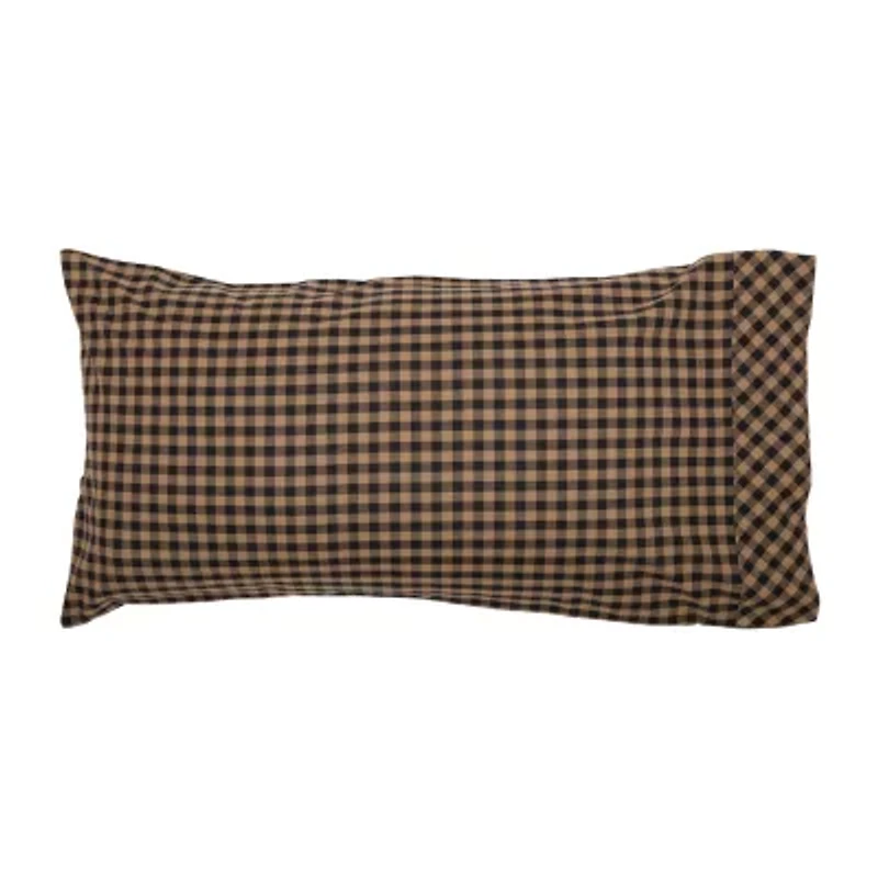 VHC Brands Country Check Pillowcases