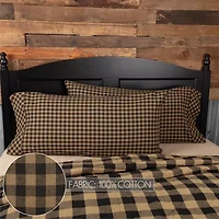 VHC Brands Country Check Pillowcases